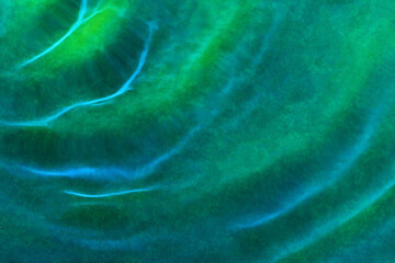lightning and waves