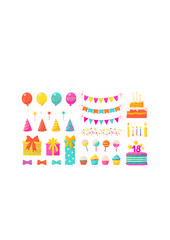 Kids Birthday Party Decorations.ai