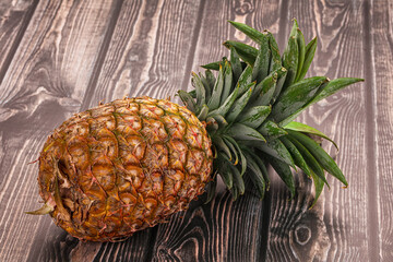 Ripe sweet juicy pineapple fruit