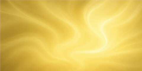 Golden silk fabric background with smooth shiny satin waves