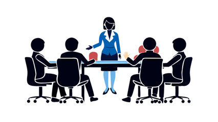 Business meeting presentation conference teamwork strategy discussion collaboration team lead