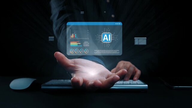 AI Assistant Brain Processor with LLM Technology, Big Data, Machine Learning, Generative AI for Business Support, Future Agentic AI Technology and Artificial Intelligence Prompt Engineering. Elide