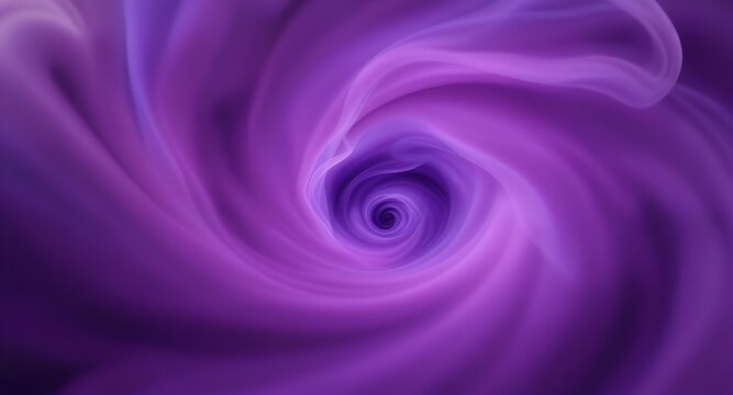 Purple Vortex Abstract Swirling Design.
