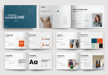 Brand Guideline Template Leyout