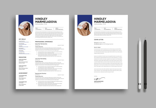 Resume CV Template with Cover Letter