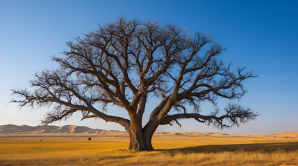 Turanga is a relict tree of the deserts of Kazakhstan, near the village of Zheltorangi there is a whole grove of these trees listed in the Red Book