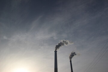 『周南コンビナート　エントツの煙! 』山口県観光　 SDGs  地球環境 