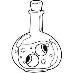 Pickled eyeballs outline
