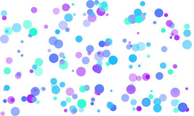 Abstract background of colorful circles on white perfect for web design