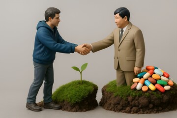 business people shaking hands with a handshake