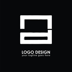 ND DN Logo Design, Creative Minimal Letter DN ND Monogram