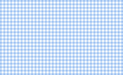 Blue gingham checkered pattern with soft overlapping stripes