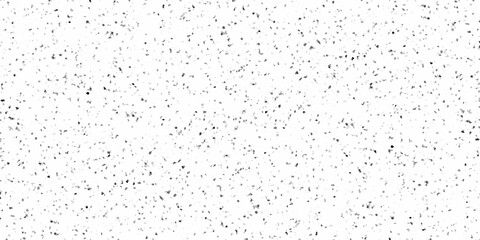 Abstract black speckled white background. White Textured Background with Small Black Dots. pattern of scattered small dark squares on a white background drops of water on a glass.