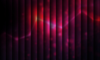 Abstract Striped Gradient Background with Glowing Neon Lights and Colorful Futuristic Effects, red curtain background