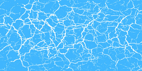 Premium blue color water wave, pure natural swirl pattern texture, background vector