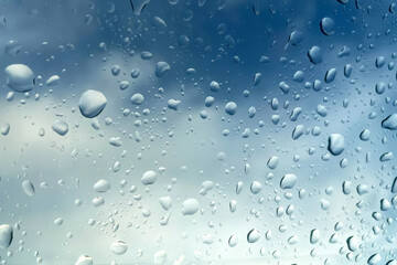 Glass Surface with Water Drops Texture. Realistic texture of water drops on glass in high resolution. Ideal for use in design, presentations, and photo overlays.