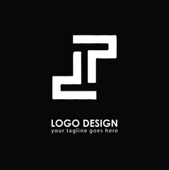 DP DP Logo Design, Creative Minimal Letter DP DP Monogram