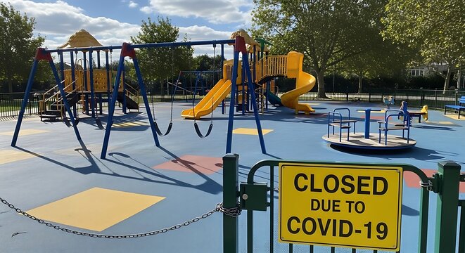 Closed Playground Due to COVID-19 Pandemic. - Powered by Adobe