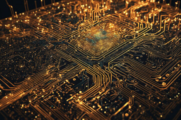 Golden Circuit Processor. Generative AI.