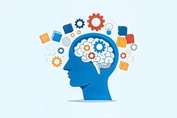 Creative Mind: Gears, Ideas, Innovation - Abstract Concepts