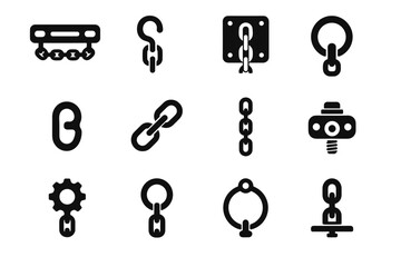 Tensioner vector strap chain gear cap ring bolt accessory link icon icons
