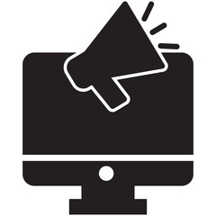 computer mouse icon vector illustration