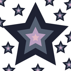 Fototapeta premium Multi-color star background for your website