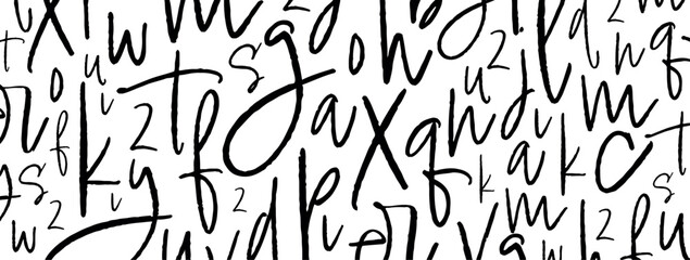 abstract background with alphabet	