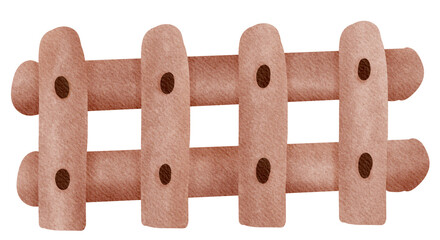 wooden fence