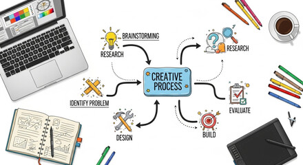 set of business icons