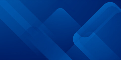 Abstract blue background with glowing geometric lines. Modern blue gradient square shape design. Futuristic technology concept. Suit for brochure, corporate, website, poster, banner, cover modern