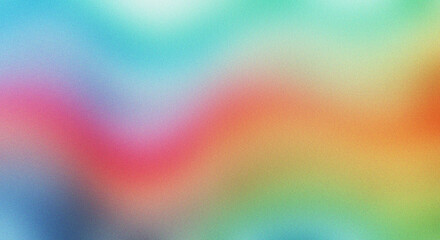 Abstract Colorful Wavy Pattern Noise Background
