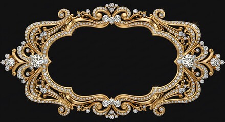 黒曜の輝きを宿す金枠