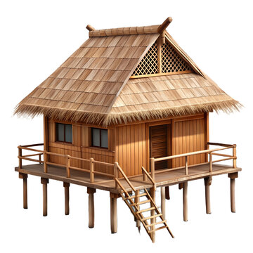 yali house isolated on transparent background