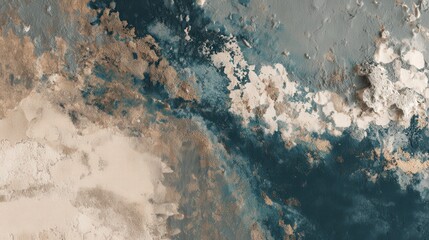 Rustic beige and storm blue, inclusive hiring via AI, recruitment platform visual, HR-oriented