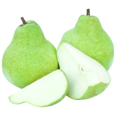 pear on white