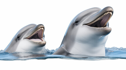 Dolphin Harmony Under the Sea