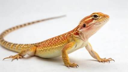 Naklejka premium Lazarus Lizard on studio background