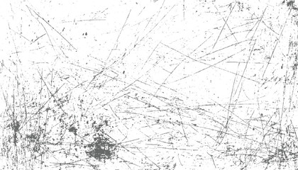 Textured distressed grunge background with chaotic lines and dots scratch abstract