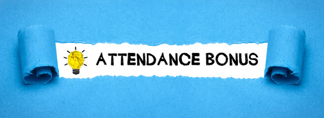 Attendance Bonus	
