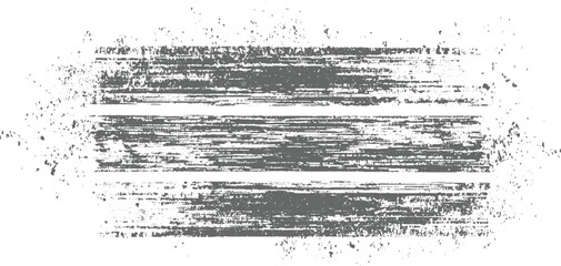 Gray distressed horizontal stripes with scattered speckles vector