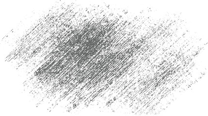 Gray textured brush strokes on white background abstract black