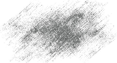 Gray textured brush strokes on white background abstract black