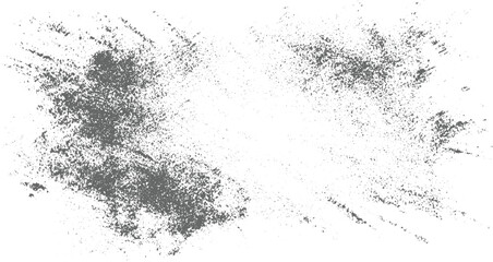 Gray speckled texture on white background abstract