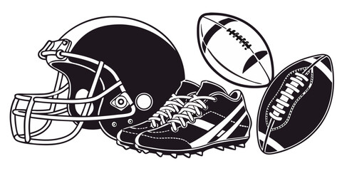 football elements set