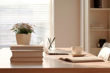 books with pencils on the table