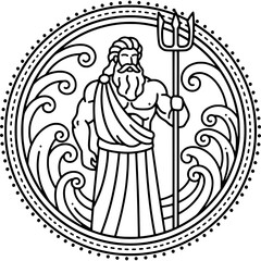 Poseidon Icon