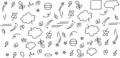 Party invite sketch doodle drawing