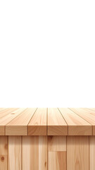 Light brown wooden tabletop against a black backdrop