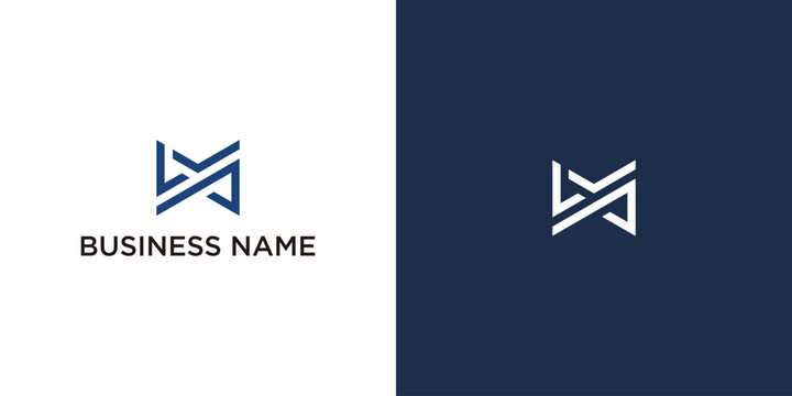 Sleek logo design with initial LMP monogram for forward-thinking businesses. Abstract and geometric, perfect for a modern brand identity that makes a strong first impression.